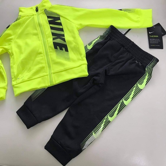 Nike cute neon pants active jogger set - Picture 3 of 6